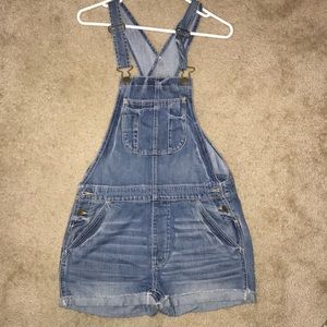 Denim overalls